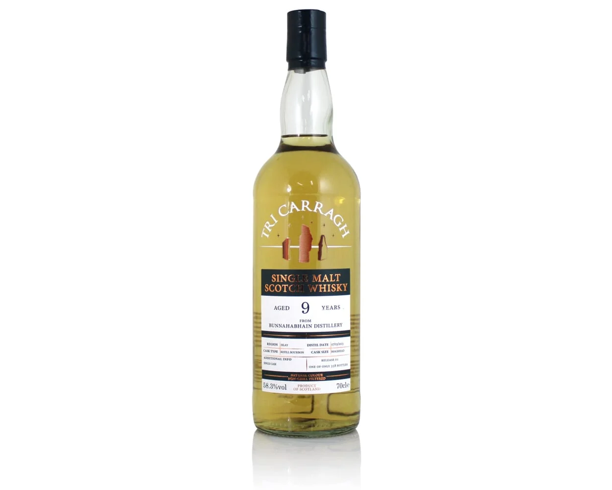 Bunnahabhain Tri Carragh Single Cask # 2013 9 Year Old Whisky | 700ML - Whiskey