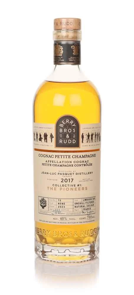 Jean-Luc Pasquet 2017 (Bottled 2023) (Cask 72) - Collective #1: The Pioneers (Berry Bros. & Rudd) Cognac | 700ML