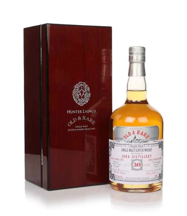 Jura 30 Year Old 1992 Old & Rare Platinum (Hunter Laing) Scotch Whisky | 700ML - Whiskey