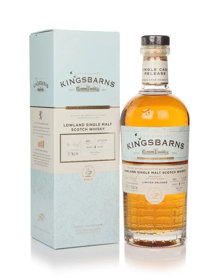 Kingsbarns Distillery Single Sherry Cask #1732158 Whisky de 4 años | 700ML - Whiskey