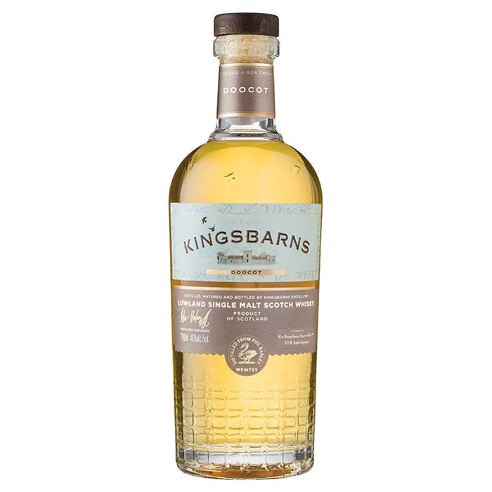 Kingsbarns Doocot ex Bourbon & STR Cask Aged Lowland Single Malt Scotch Whisky - Whiskey