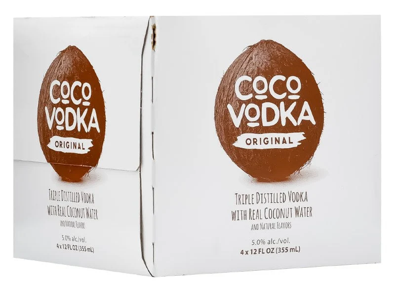 Cóctel Original Coco Vodka | 4x355ML - Cocktail