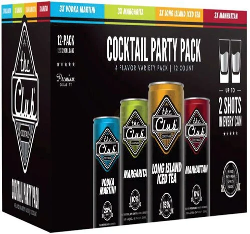 The Club The Party Pack Cóctel variado | 12x200ML
