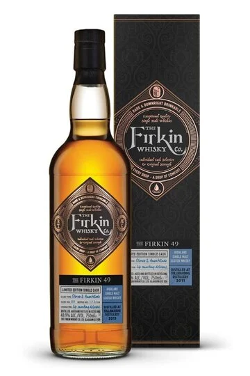 The Firkin Whiskey Co Firkin 49 Limited Edition Single Cask Oloroso and Amontillado 2011 Scotch Whisky