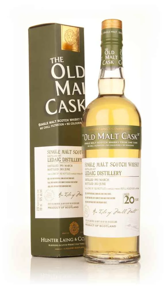 Ledaig 20 Year Old 1993 (cask 9858) - Old Malt Cask (Hunter Laing) Scotch Whisky | 700ML