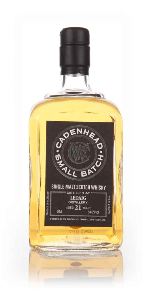 Ledaig 21 Year Old 1992 - Small Batch (WM Cadenhead) Scotch Whisky | 700ML