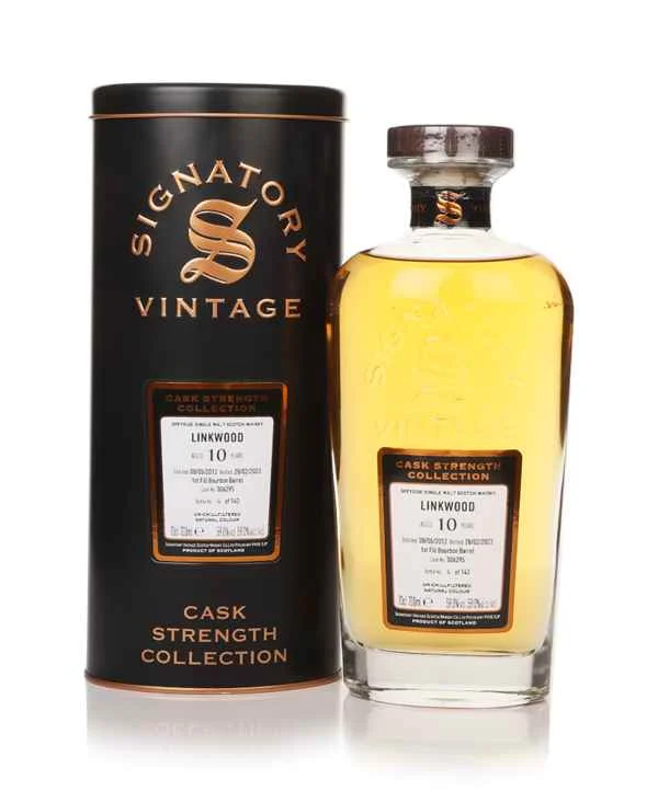 Linkwood 10 Year Old 2012 (cask 306295) - Cask Strength Collection (Signatory) Scotch Whisky | 700ML