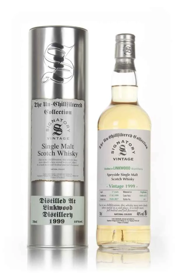 Linkwood 17 Year Old 1999 (casks 6169 & 6172) - Un-Chillfiltered Collection (Signatory) Scotch Whisky | 700ML