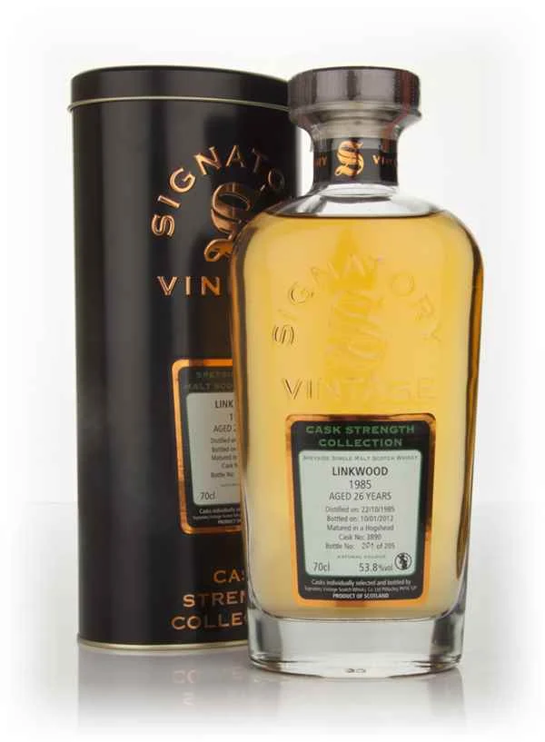 Linkwood 26 Year Old 1985 - Cask Strength Collection (Signatory) Scotch Whisky | 700ML