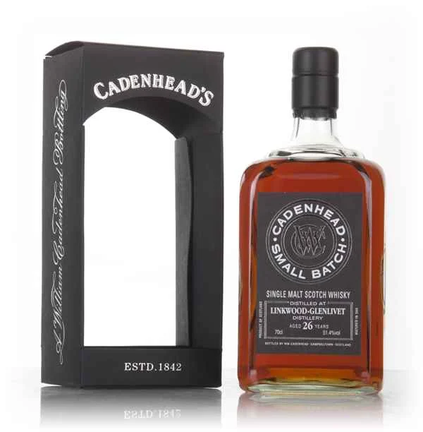 Linkwood 26 Year Old 1989 - Small Batch (WM Cadenhead) Scotch Whisky | 700ML