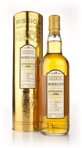 Littlemill 18 Year Old 1990 - Mission (Murray McDavid) Scotch Whisky | 700ML