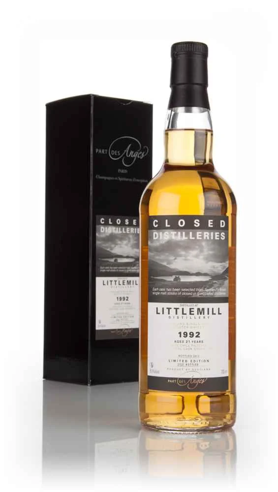 Littlemill 21 Year Old 1992 - Closed Distilleries (Part Des Anges) Scotch Whisky | 700ML