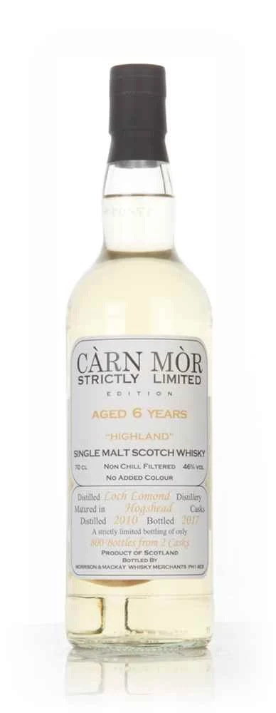 Loch Lomond 6 Year Old 2010 - Strictly Limited (Càrn Mòr) Scotch Whisky | 700ML