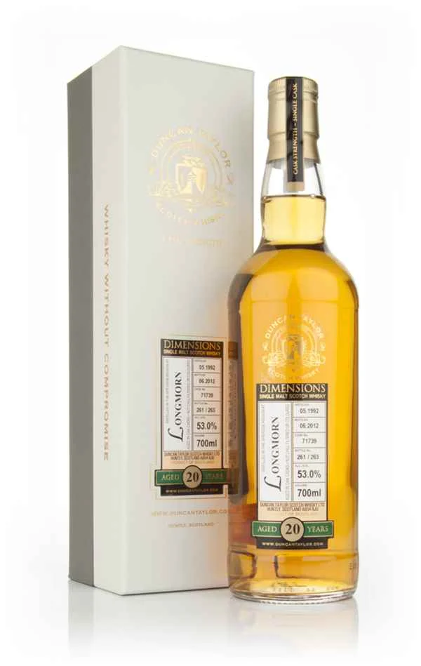 Longmorn 20 Year Old 1992 - Dimensions (Duncan Taylor) Scotch Whisky | 700ML