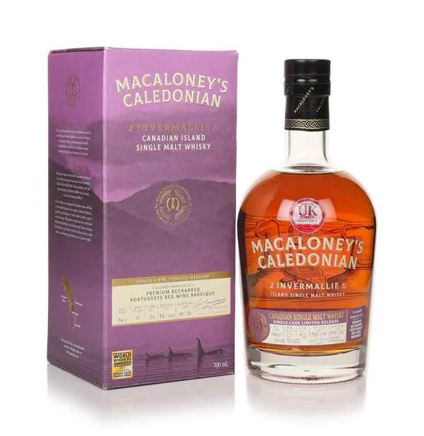 Macaloney's Caledonian (barrica 67) - Whisky canadiense Invermallie Red Wine Barrique | 700ML