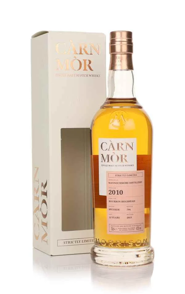 Mannochmore 12 Year Old 2010 Strictly Limited (Carn Mor) Scotch Whisky | 700ML - Whiskey