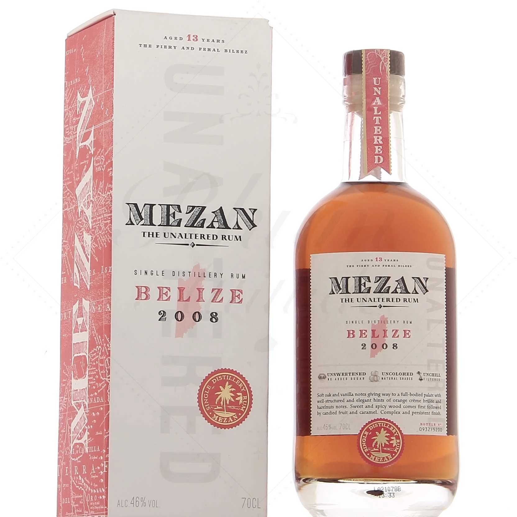 Mezan 13 Year Old Belize 2008 The Unaltered Rum | 700ML