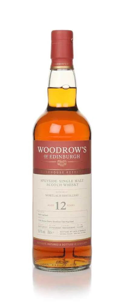 Mortlach 12 Year Old 2010 (cask 900300644) - Woodrow's of Edinburgh Scotch Whisky | 700ML