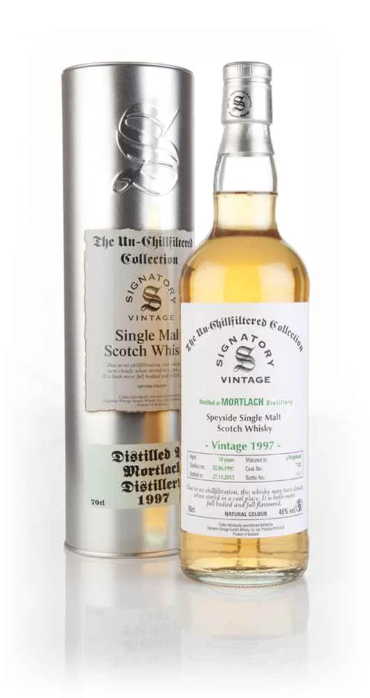 Mortlach 18 Year Old 1997 (cask 7182) - Un-Chillfiltered Collection (Signatory) Scotch Whisky | 700ML