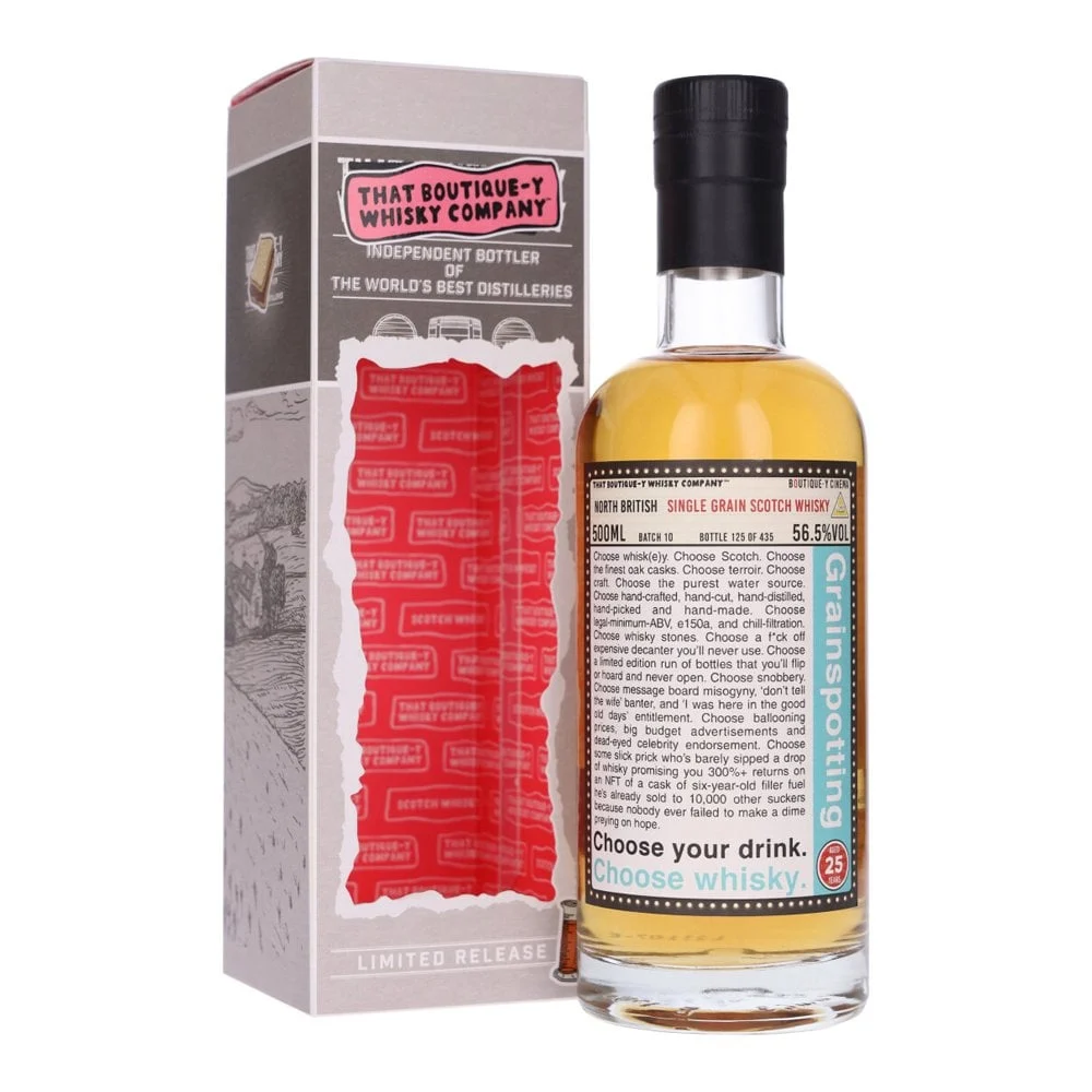 North British 25 Year Old (That Boutique-y Company) Scotch Whisky | 500ML