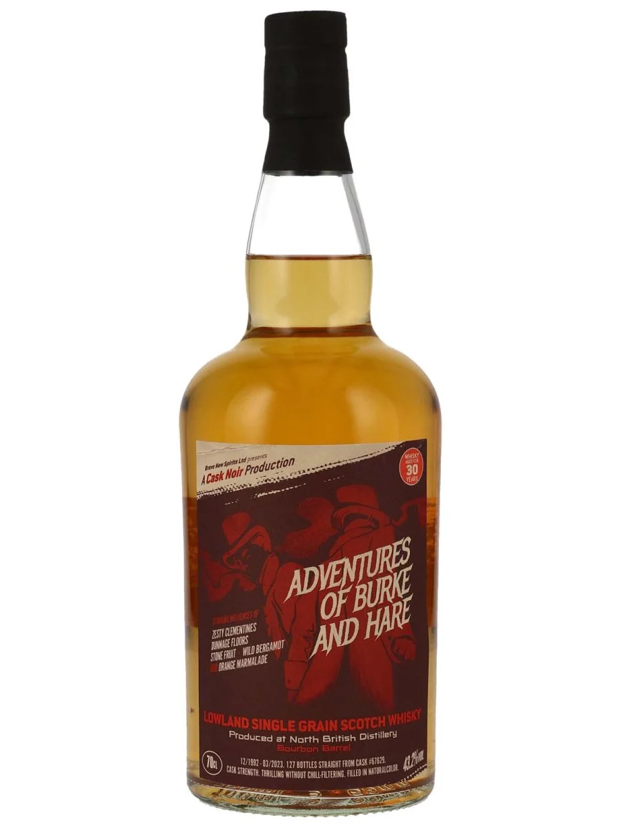North British Cask Noir Adventures Of Burke & Hare 1992 30 Year Old Whisky | 700ML - Whiskey