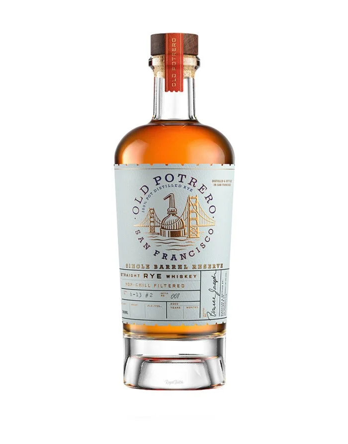 Whisky Old Potrero 7 años Single Barrel Reserve Straight Rye (Prueba 130.32) | 700ML - Whiskey