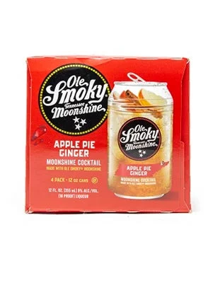 Cóctel de jengibre y tarta de manzana ahumada Ole | 4x355ML