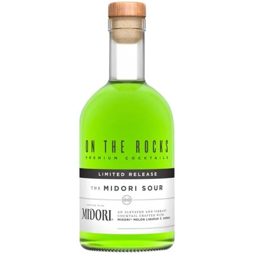 On The Rocks The Midori Sour Cocktail | 375ML