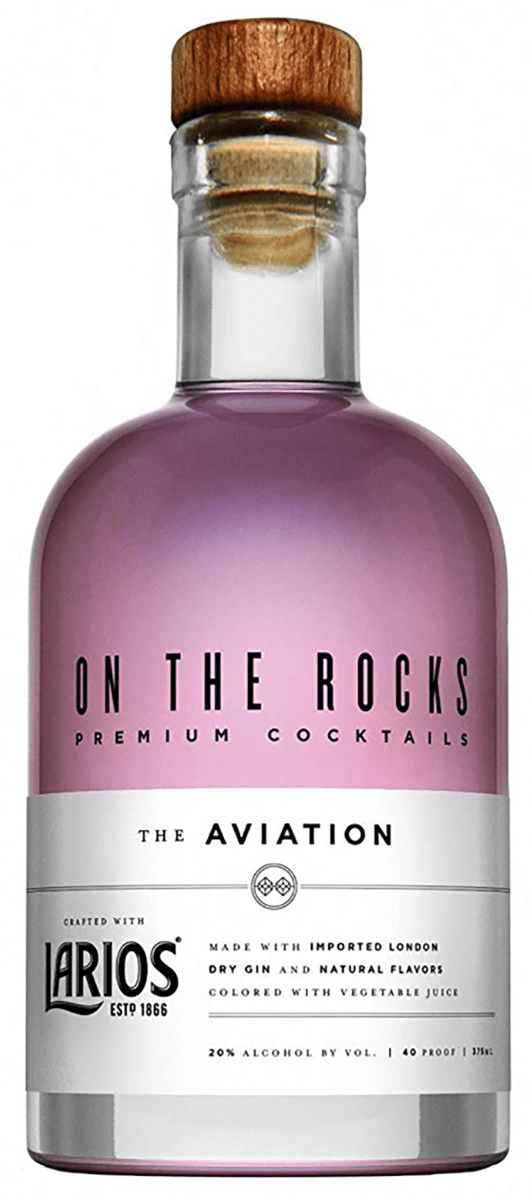 Ginebra On The Rocks Aviation Larios | 375ML
