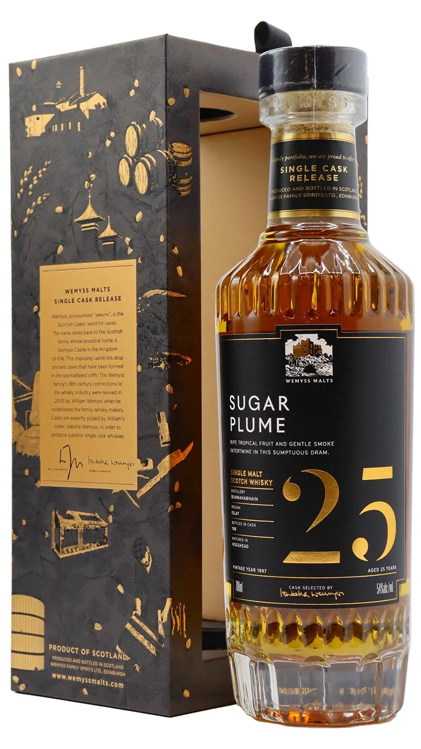 Bunnahabhain Sugar Plume Single Cask 25 Year Old Whisky | 700ML - Whiskey
