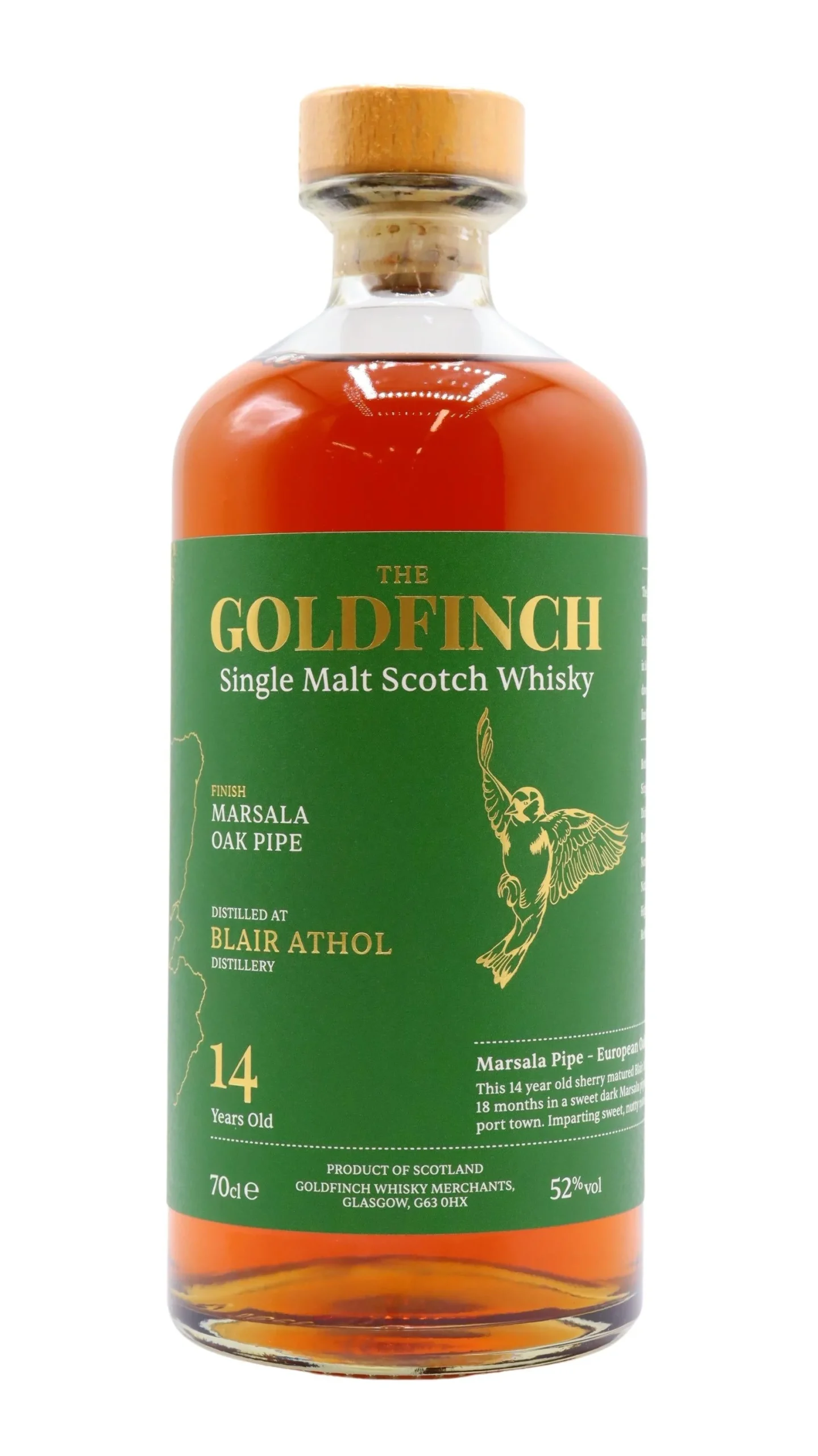 Blair Athol GOldfinch Wine Series Marsala Cask Finish 2008 14 Year Old Whisky | 700ML - Whiskey