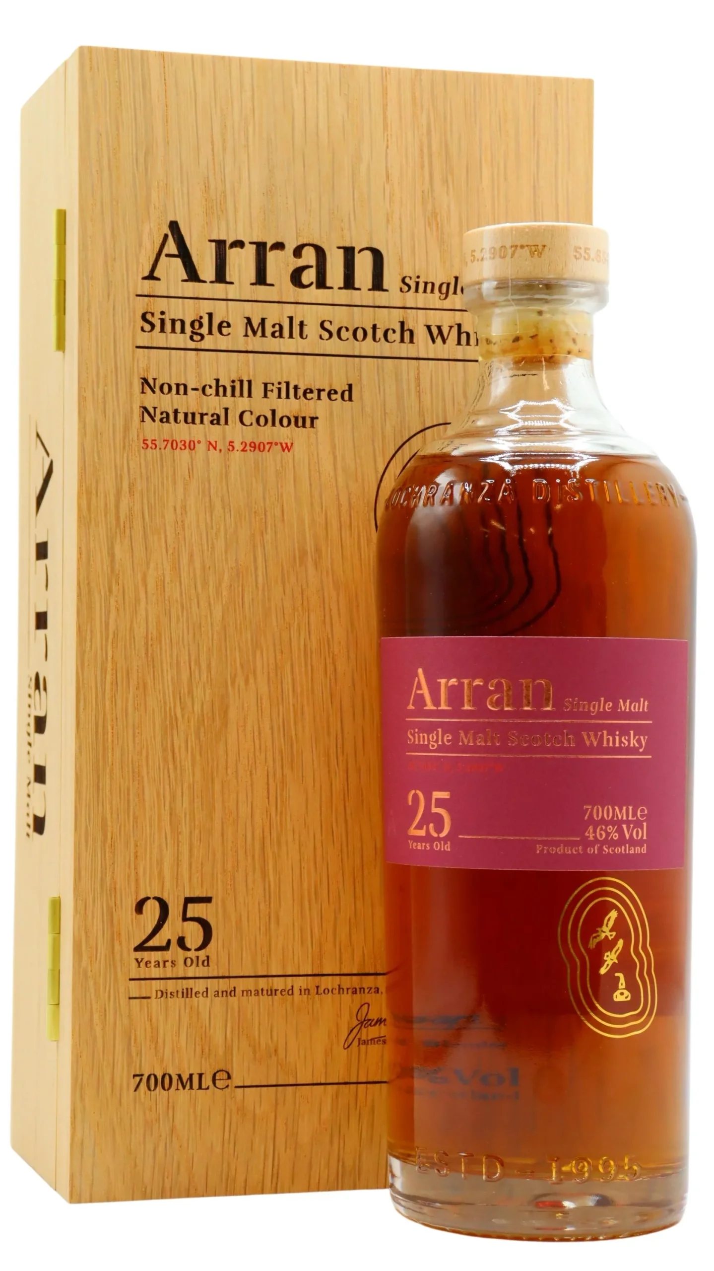 Arran 2022 Release 1997 25 Year Old Single Malt Scotch Whisky | 700ML - Whiskey