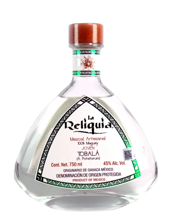 La Reliquia Maguey Joven Tobala Mezcal