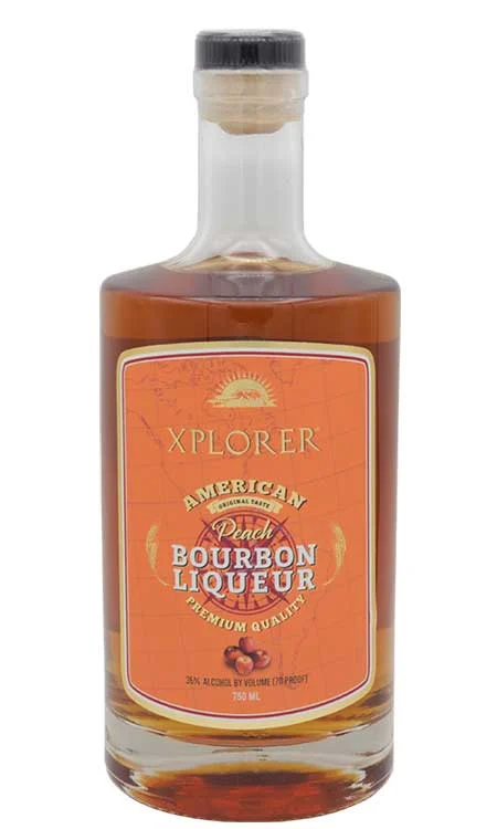 Xplorer Peach Bourbon Liqueur