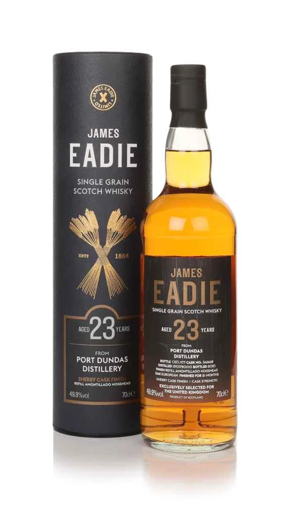 Port Dundas 23 Year Old 2000 (Cask 366662) James Eadie Single Grain Scotch Whisky | 700ML - Whiskey
