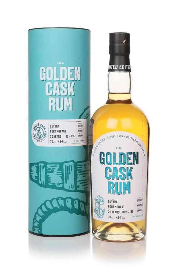 Port Morant 20 Year Old 2002 (cask CR002) (House of Macduff) The Golden Cask Rum | 700ML