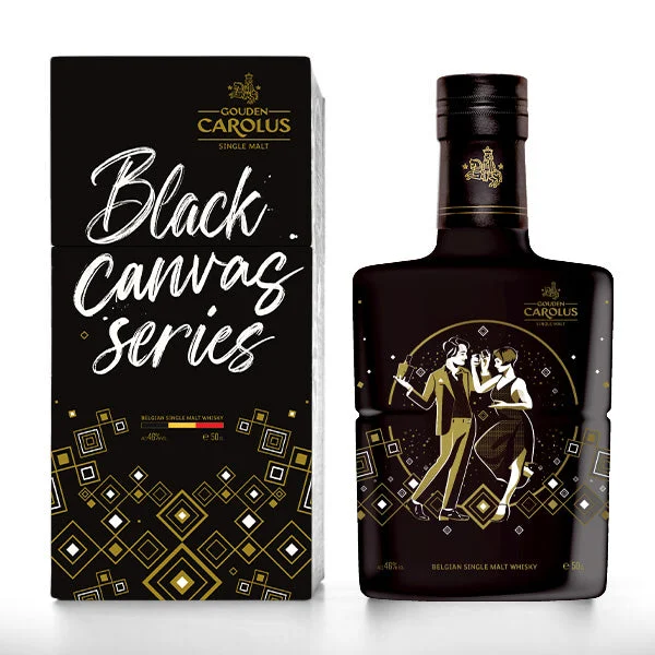 Gouden Carolus Black Canvas Series Trust Single Malt Whisky | 500ML - Whiskey