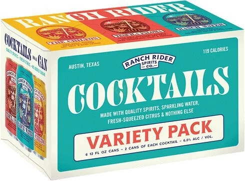 Ranch Rider Variety Cocktail | 6x355ML