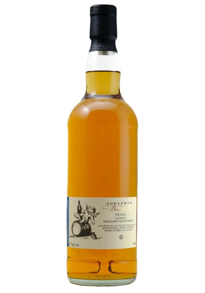 Adelphi Breath of the Isles 16 Year Old Islay Single Malt 2007 Scotch Whisky | 700ML - Whiskey