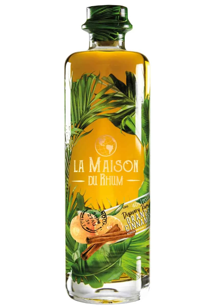 La Maison Du Rhum Discovery Orange Cinnamon Rum | 700ML - Ron