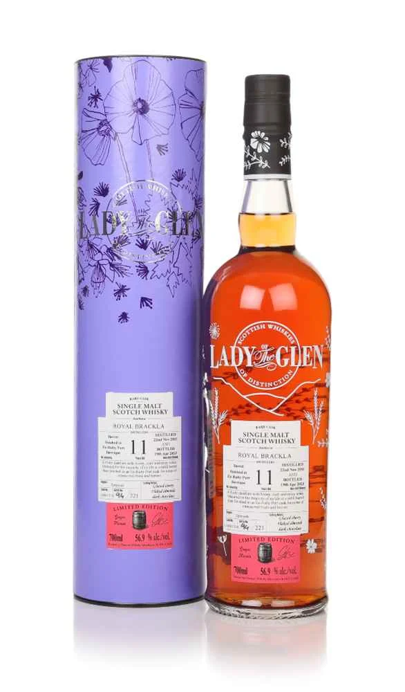 Royal Brackla 11 Year Old 2011 (Cask 110001316) Lady of the Glen Scotch Whisky | 700ML - Whiskey