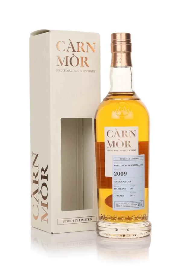 Carn Mor Royal Brackla 13 años 2009 Whisky escocés estrictamente limitado | 700ML - Whiskey