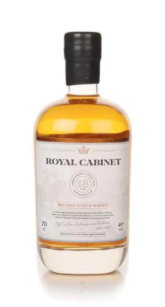 Royal Cabinet 18 años Colección Ambassador's Whisky escocés mezclado | 700ML - Whiskey