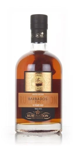 Rum Nation Barbados 10 Year Old (2015 Release) Rum | 700ML