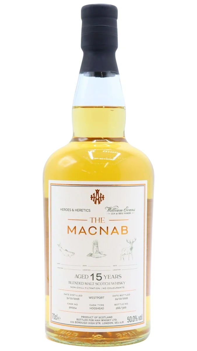 Westport The Macnab William Evans 2006 15 Year Old Whisky | 700ML - Whiskey