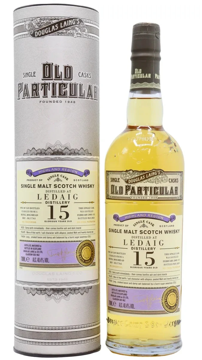 Ledaig Old Particular Single Cask #17765 2008 15 Year Old Whisky | 700ML - Whiskey