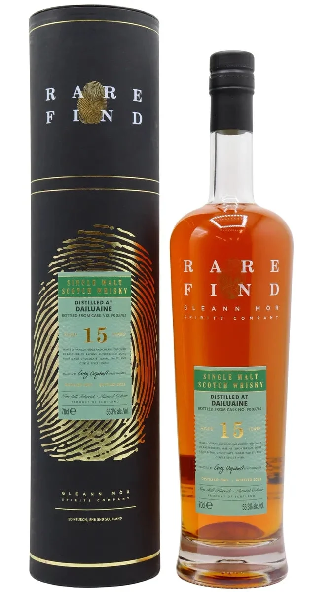 Dailuaine Gleann Mor Rare Find 2008 15 Year Old Single Malt Scotch Whisky | 700ML - Whiskey