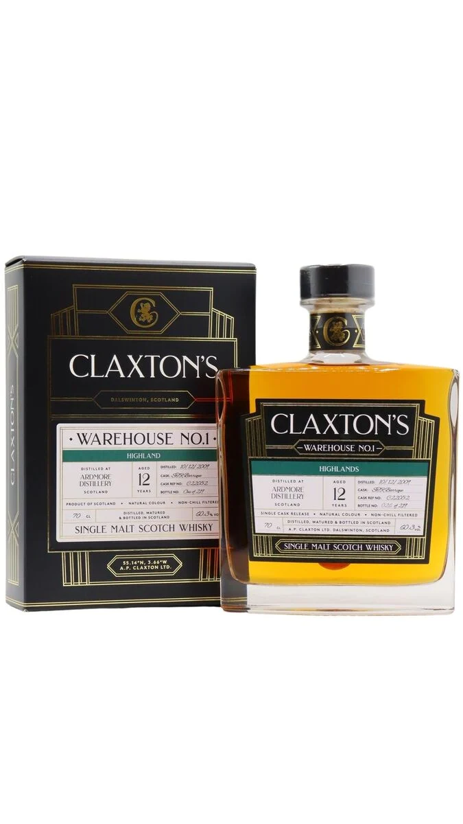 Ardmore Claxton's Warehouse 1 STR Barrique Finish 2009 12 Year Old Whisky | 700ML - Whiskey