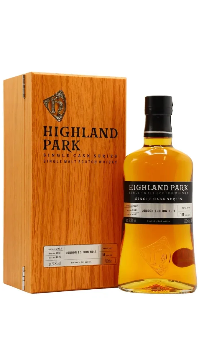 Highland Park London Edition Single Cask #4627 2002 Whisky de 18 años | 700ML
