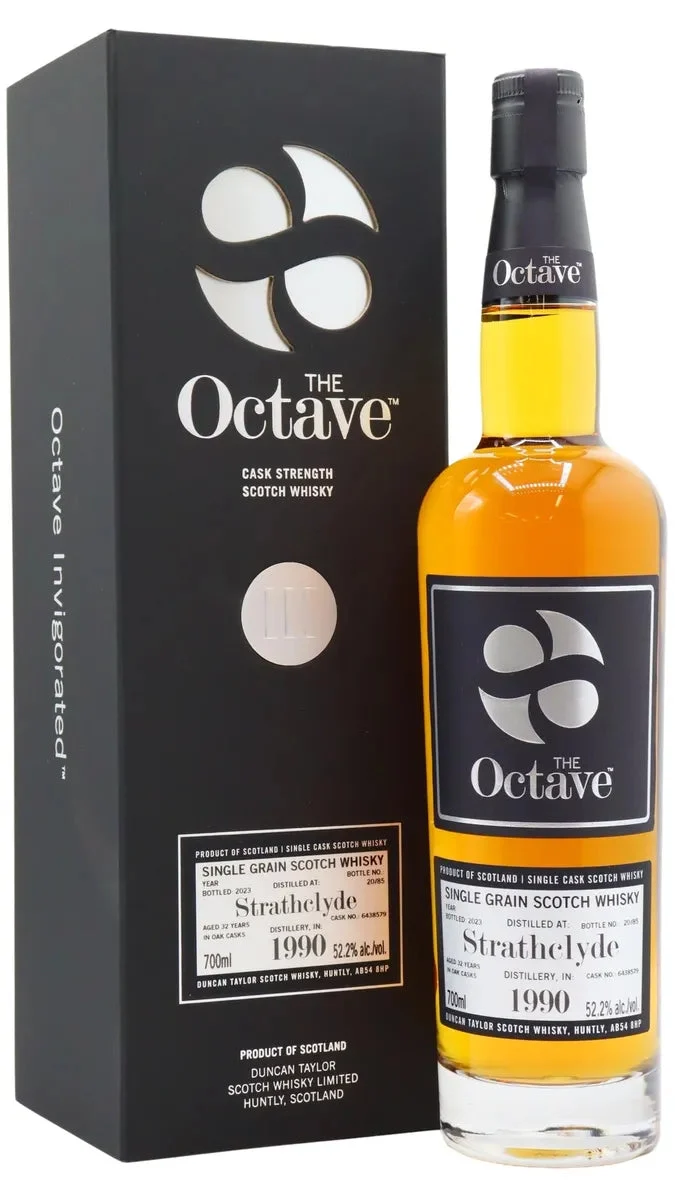 Strathclyde The Octave Rare Cask Oloroso Sherry Matured 1990 32 Year Old Whisky | 700ML - Whiskey